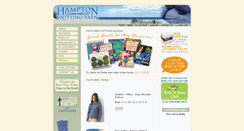 Desktop Screenshot of hamptonknittingyarn.com